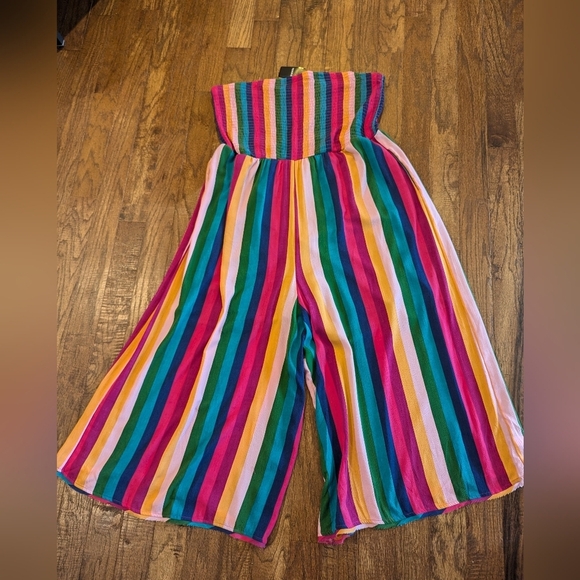 NWT Torrid Washable Gauze Drape Leg Cover-Up Jumpsuit plus size 3x - Picture 12 of 13